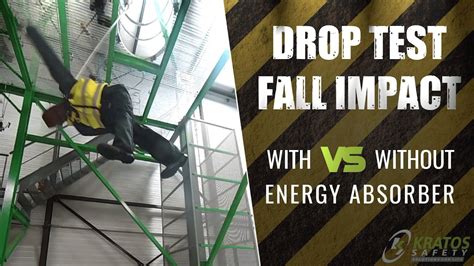 dummy drop test|fall arrest drop test.